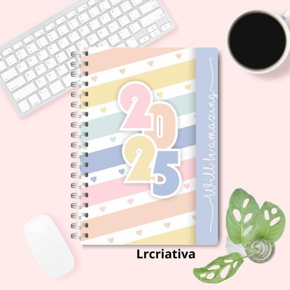 Agenda em Inglês Candy 2025