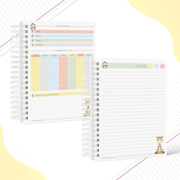 Agenda Escolar 1 Dia Por Folha