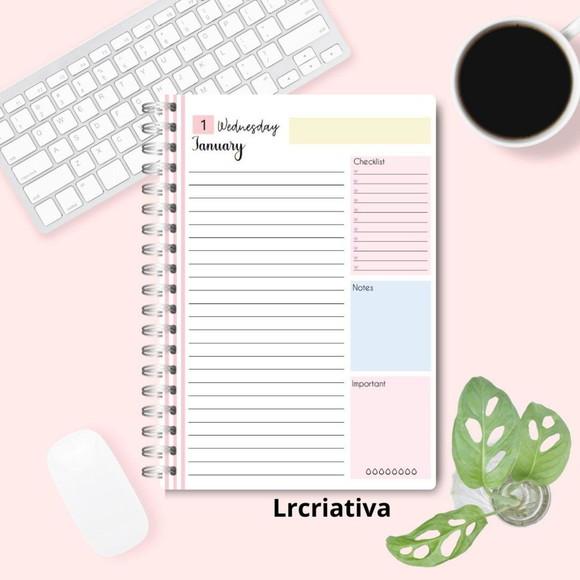 Agenda em Inglês Candy 2025
