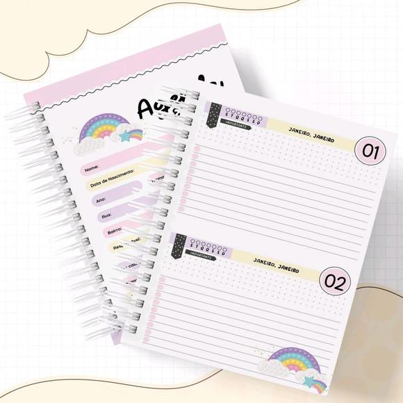 Agenda Escolar ou Creche Pop It