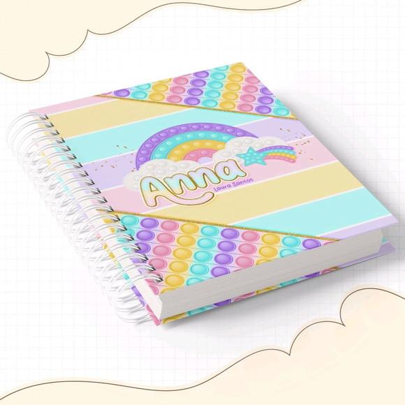 Agenda Escolar ou Creche Pop It