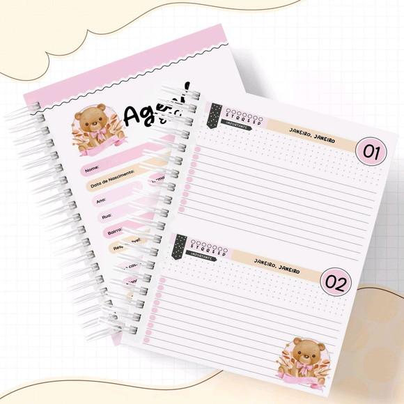 Agenda Escolar ou Creche Ursinhos