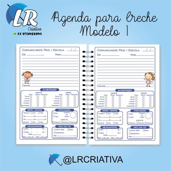Agenda Escolar para Creche ou Recado