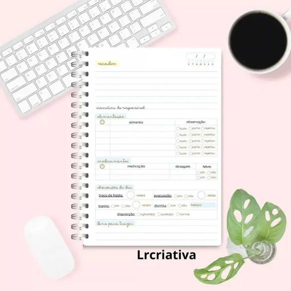Agenda para Creche 2026 Menininhos Permanente