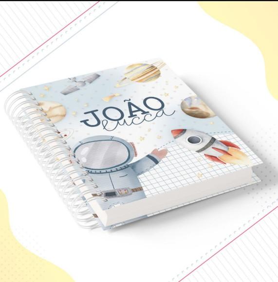 Agenda para Creche Astronauta 1 Dia Por Folha Envio Rápido