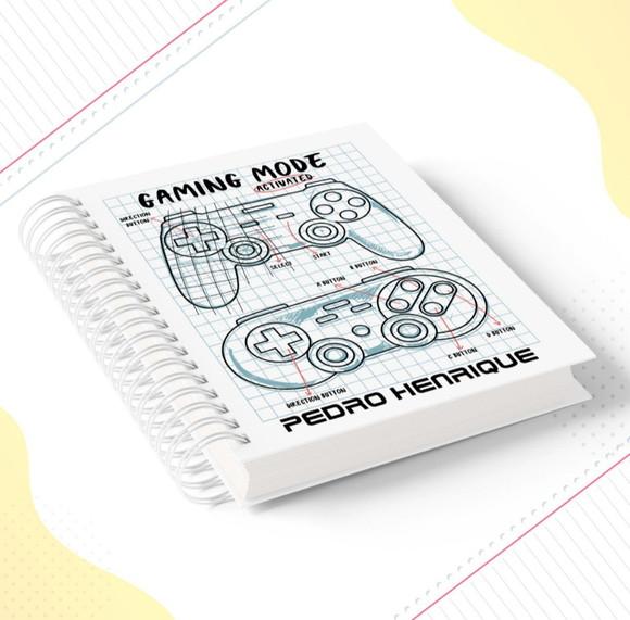 Agenda para Creche Video Game 1 Dia Por Folha