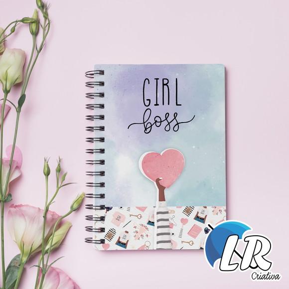 Agenda permanente Girl Power 2 dias por folhas
