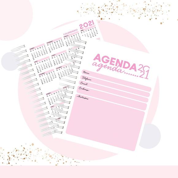 Agenda Permanente Personalizada com Foto