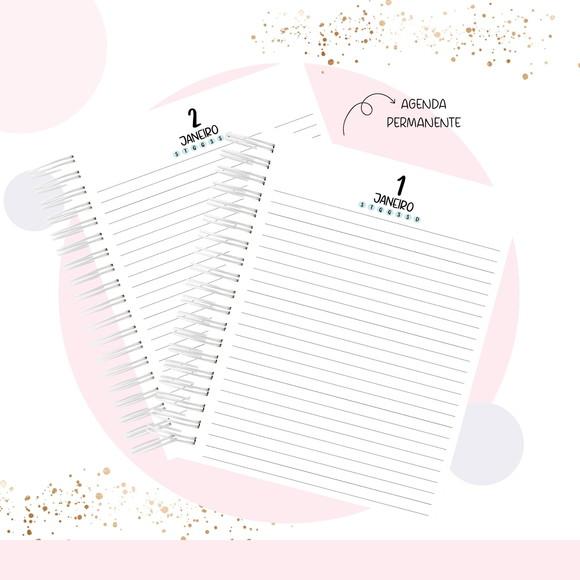 Agenda Permanente Personalizada com Foto