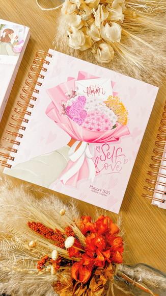 Agenda Self Love 2025 2 Dias Por Folhas