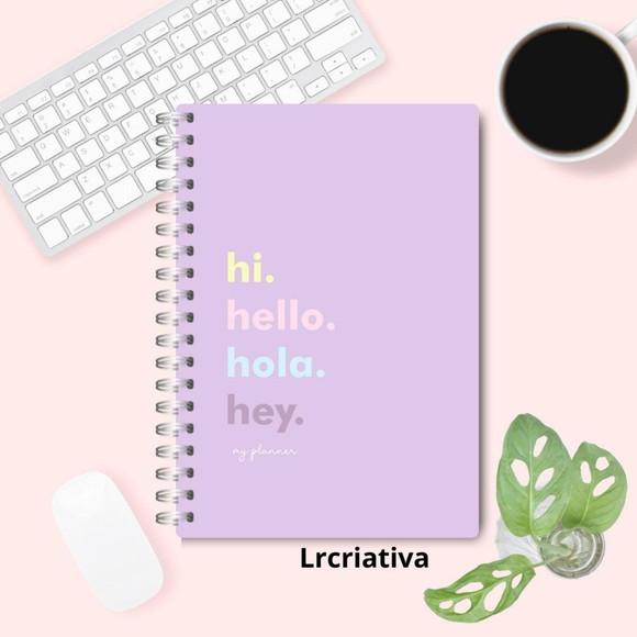 Agenda Semanal Toda em Inglês 2025