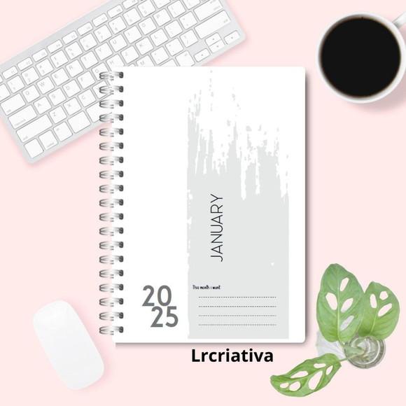 Agenda Semanal Toda em Inglês 2025