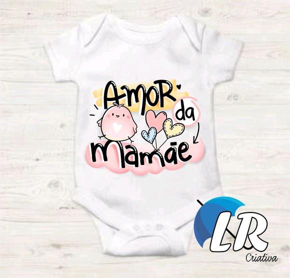 Body infantil Dia das Mães