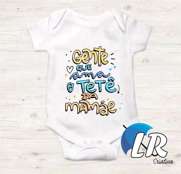 Body infantil Dia das Mães