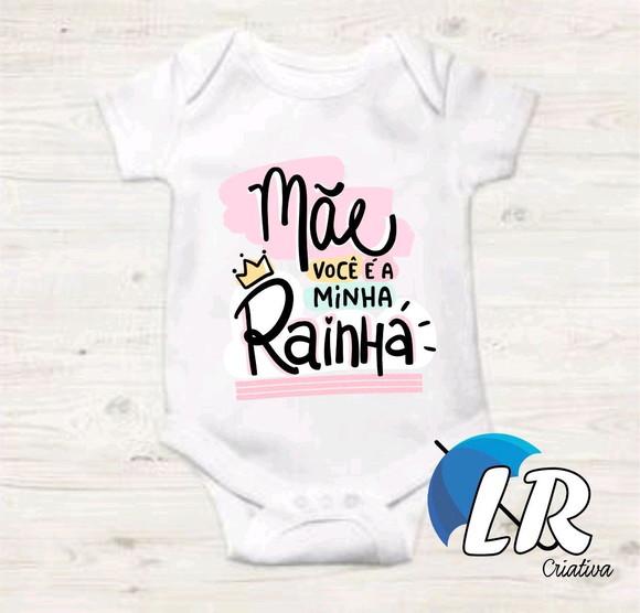 Body infantil Dia das Mães