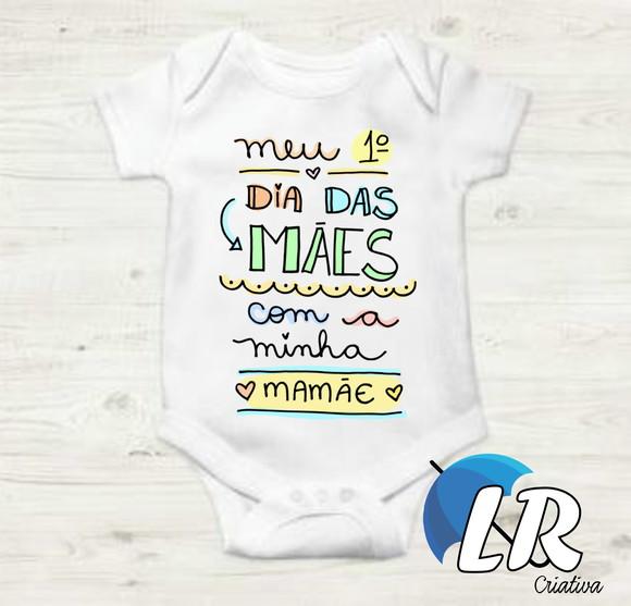 Body infantil Dia das Mães
