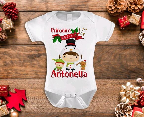 Body infantil personalizado Natal