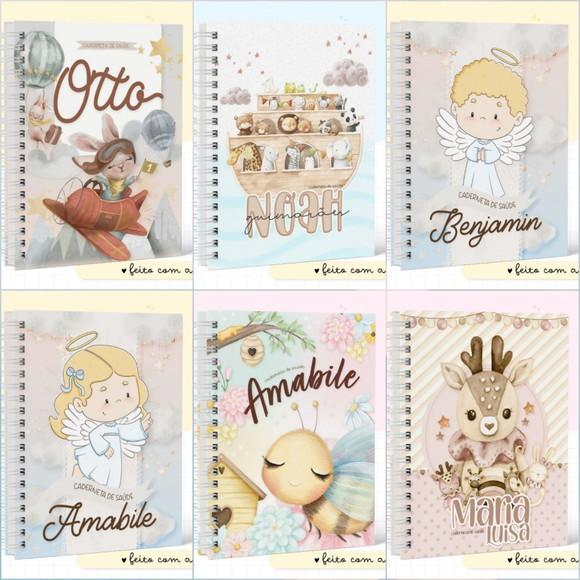 Caderneta de Saúde Capa Dura Personalizada