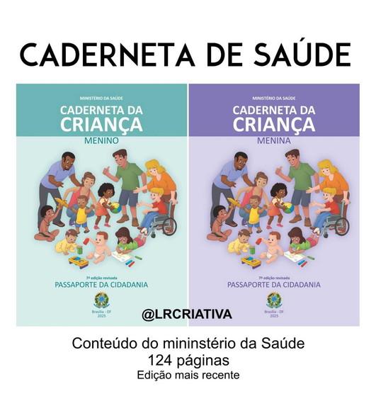 Caderneta de Saúde Filhos São Herança do Senhor