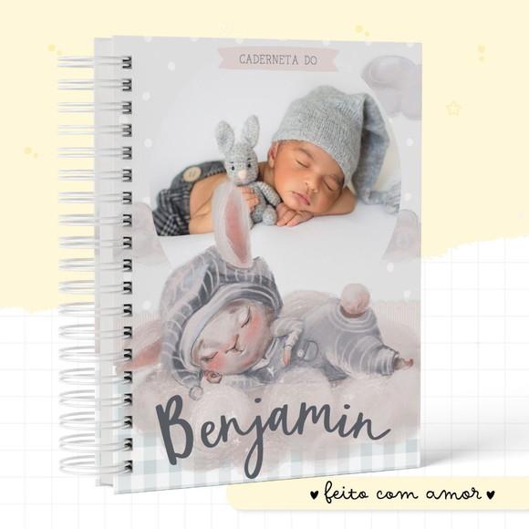 Caderneta de Saúde Personalizada com Foto Menino