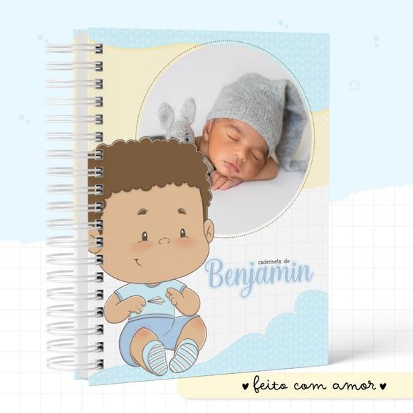 Caderneta de Saúde Personalizada com Foto Menino