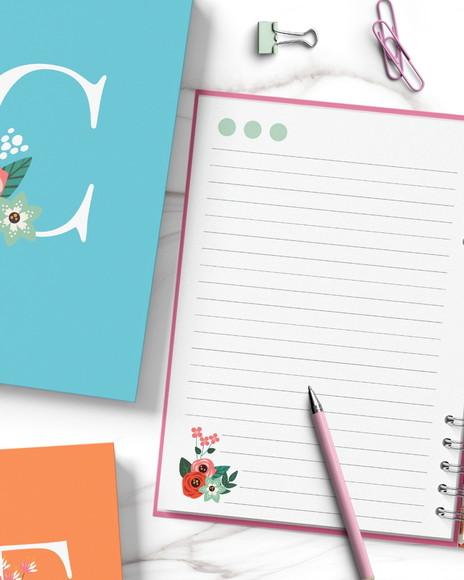 Caderno Alfabeto Pauta