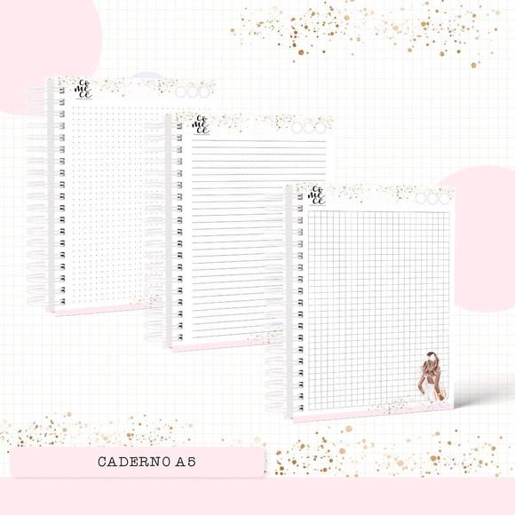 Caderno comece