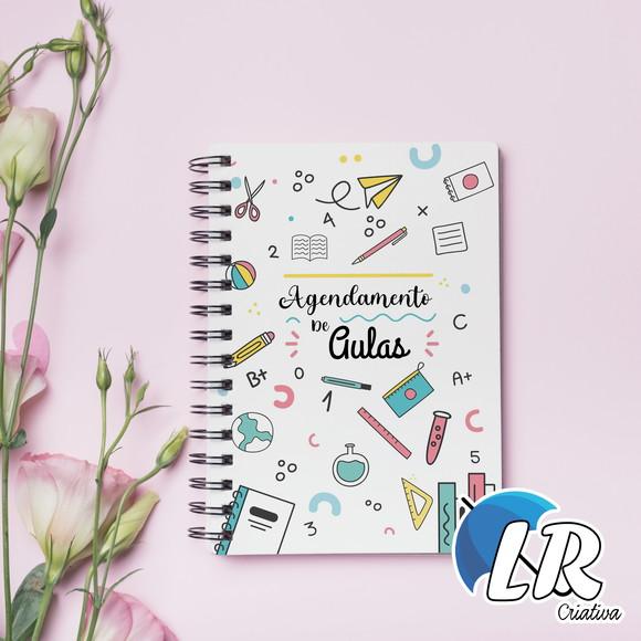 Caderno de agendamento de aulas