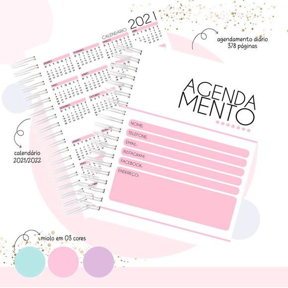 Caderno de Agendamento Manicure