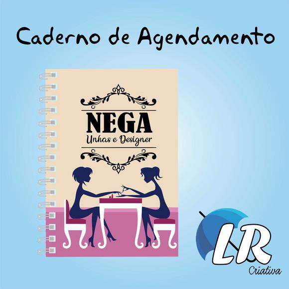 Caderno de Agendamento Manicure