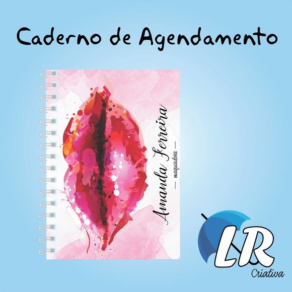 Caderno de Agendamento Maquiadora