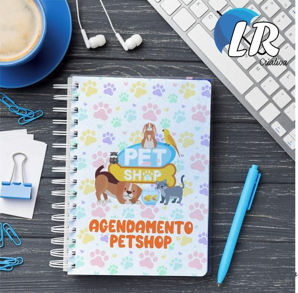 Caderno de Agendamento para Petshop