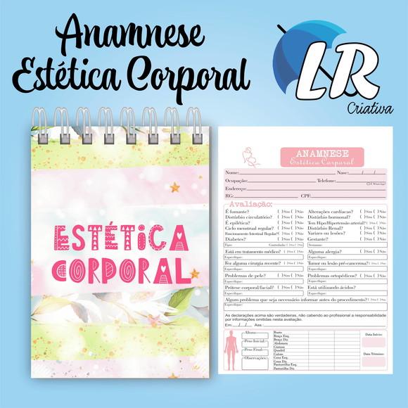 Caderno De Anamnese Estética Corporal