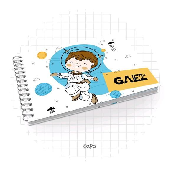 Caderno de Assinaturas astronauta