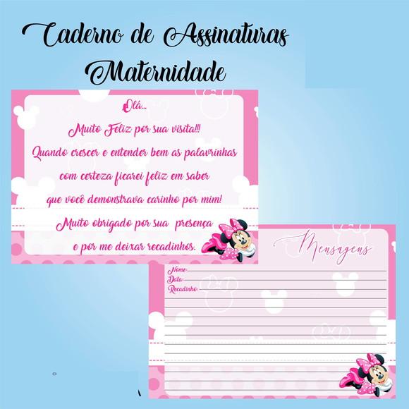 Caderno de Assinaturas Maternidade