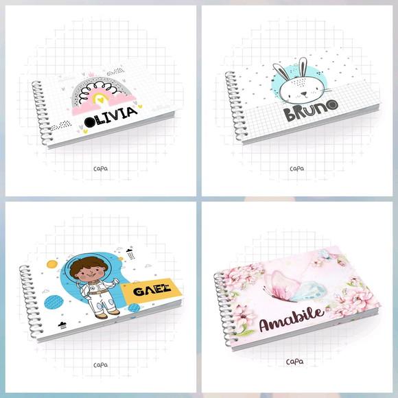 Caderno De Assinaturas Menina