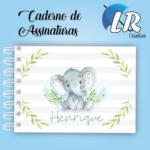 Caderno de Assinaturas Menino
