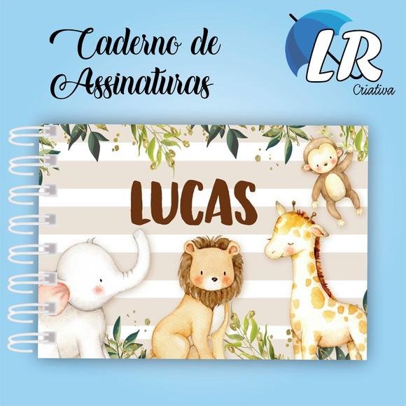 Caderno de Assinaturas Safari