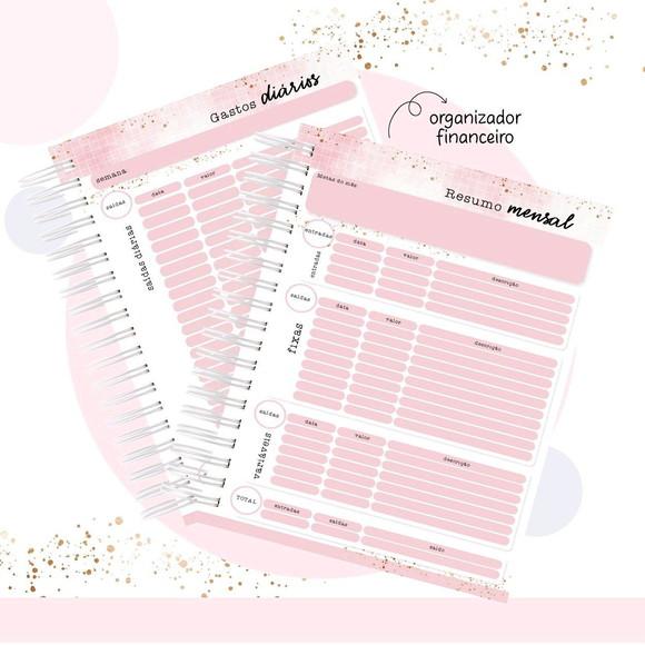 Caderno de Organização Financeiro