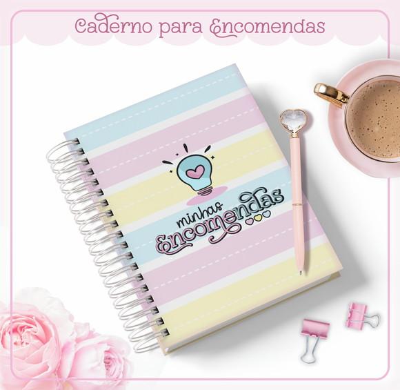Caderno de Pedidos Candy Color