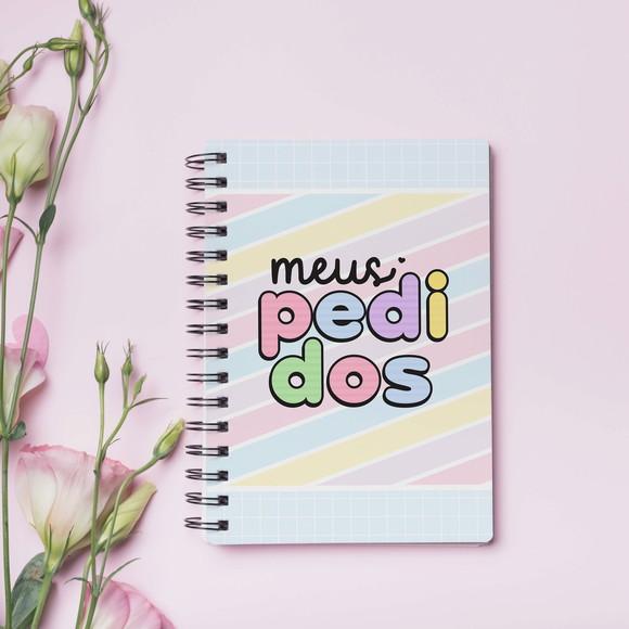 Caderno De Pedidos Candy Color