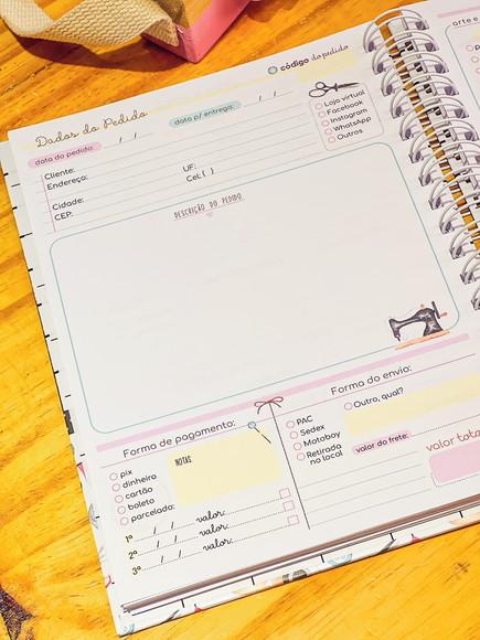 Caderno De Pedidos Costura Candy