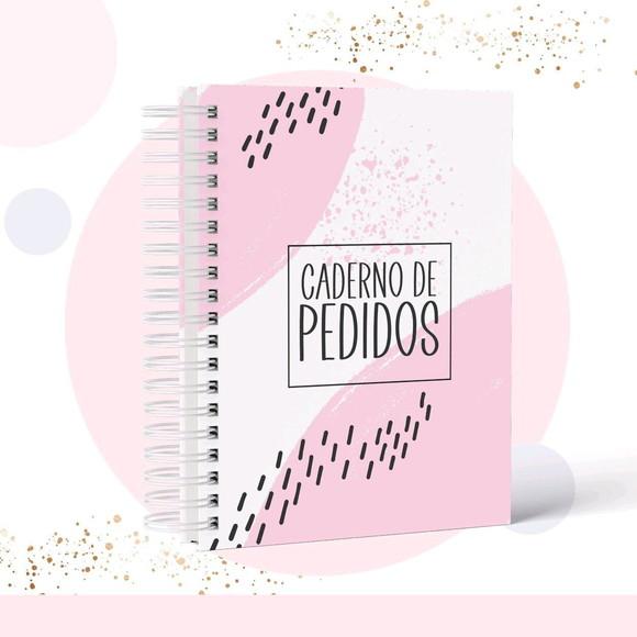 Caderno de pedidos Feminino e Masculino