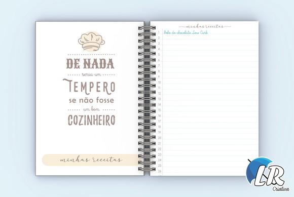 Caderno de receitas