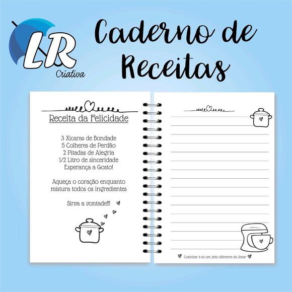 Caderno de receitas