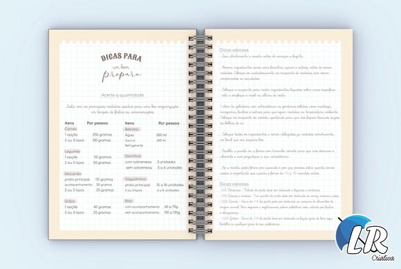 Caderno de receitas