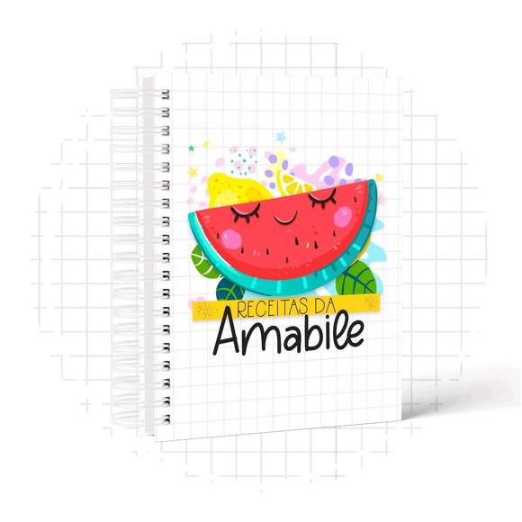 Caderno de receitas do bebê
