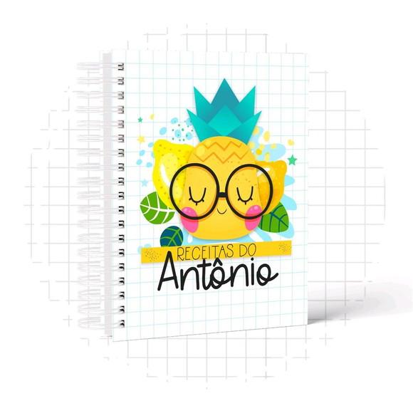 Caderno de receitas do bebê