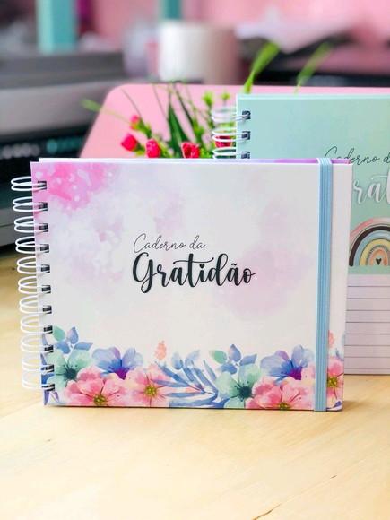 Caderno Gratidão horizontal
