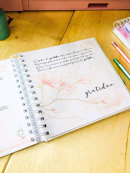Caderno Gratidão horizontal